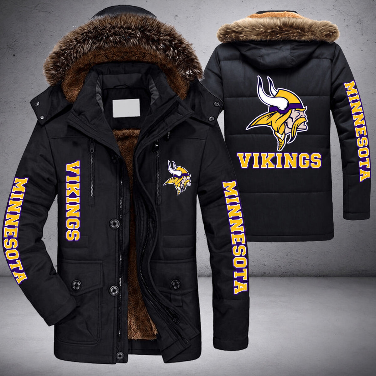 Minnesota Vikings | Parka Jacket - Limited Edition Pmuh50