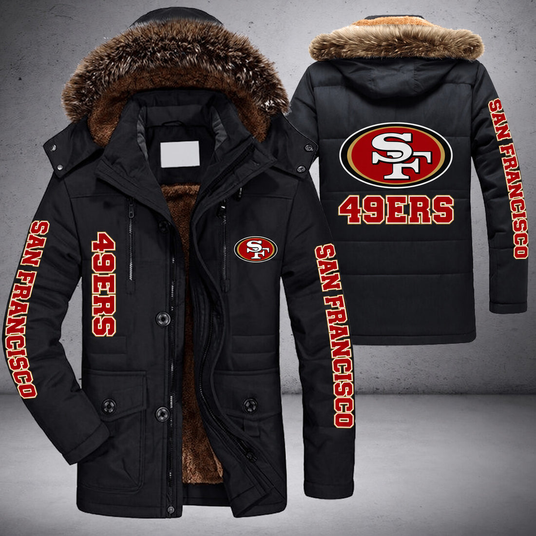 San Francisco 49ers | Parka Jacket - Limited Edition P8ip41