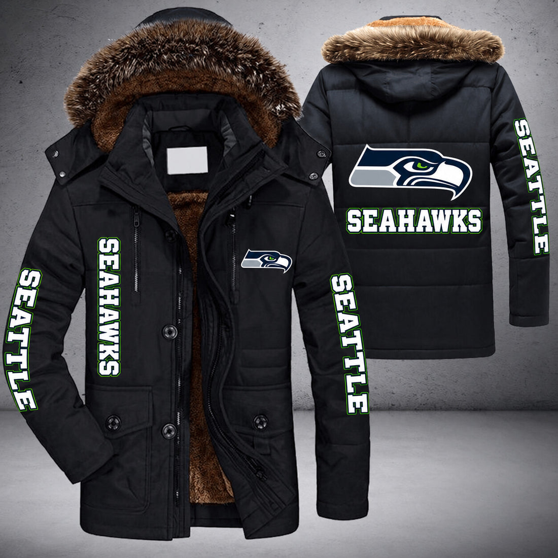 Seattle Seahawks | Parka Jacket - Limited Edition P2jyv7