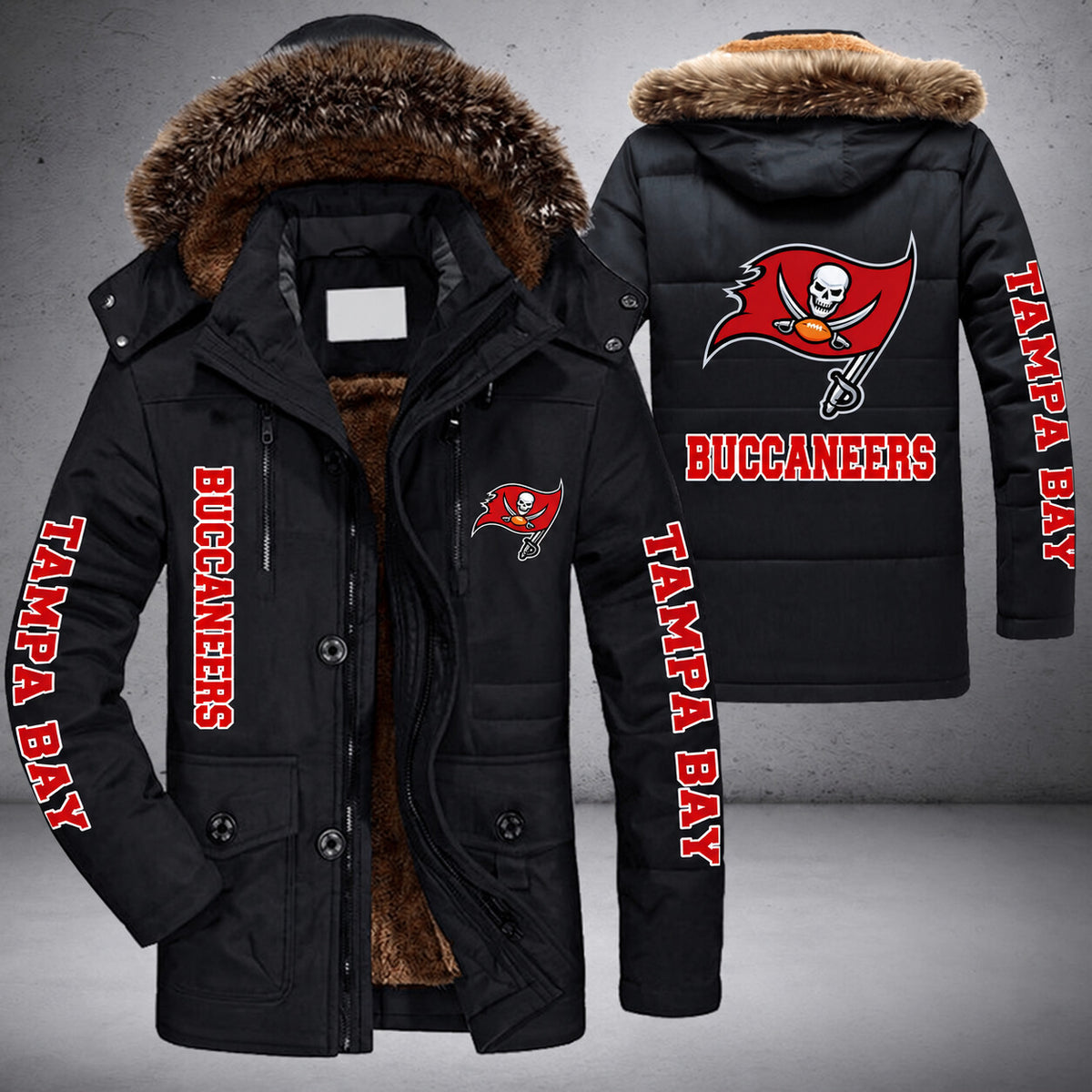 Tampa Bay Buccaneers | Parka Jacket - Limited Edition P71i5o