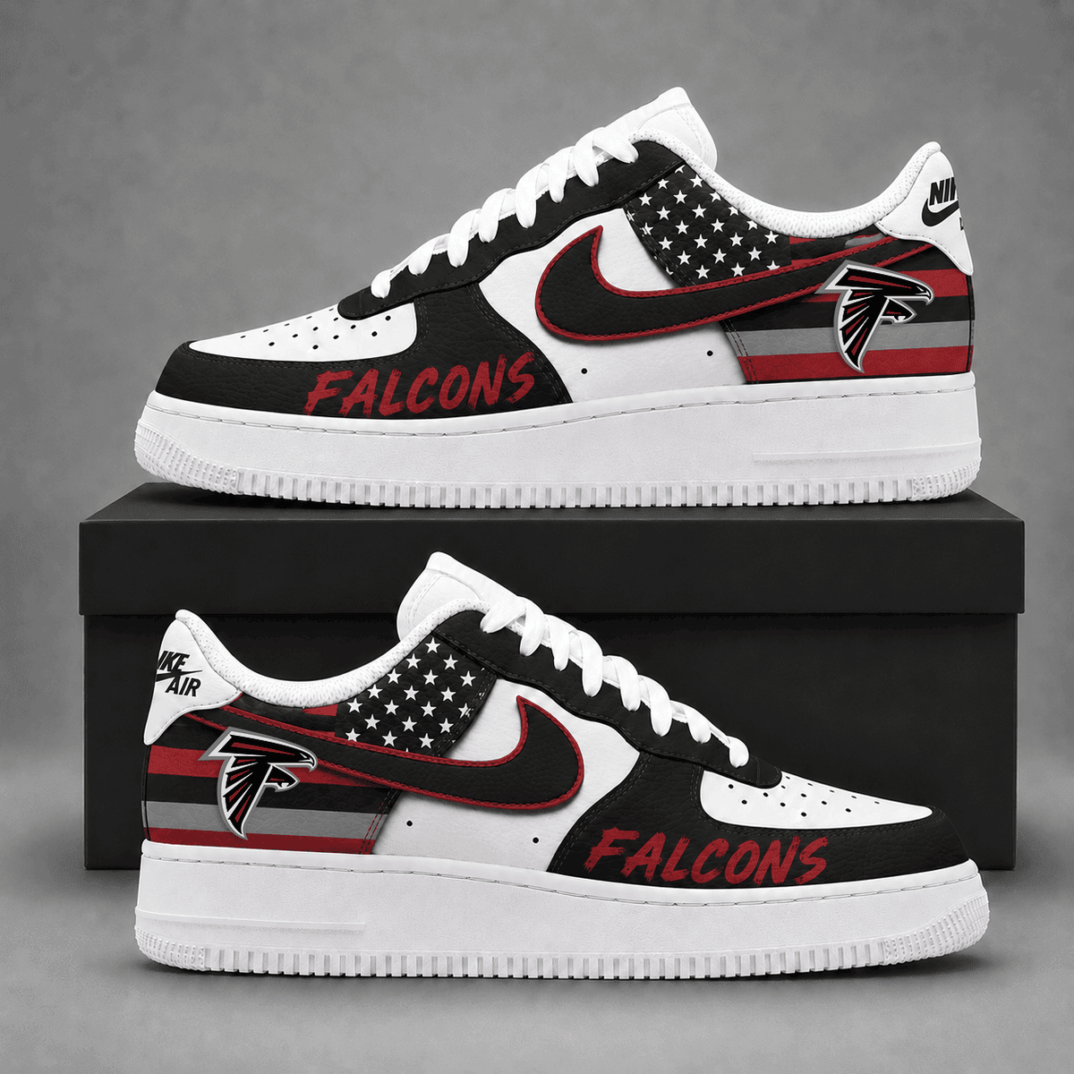 Atlanta Falcons | Premium American Football Team Limited Low Top Shoes Ndn510