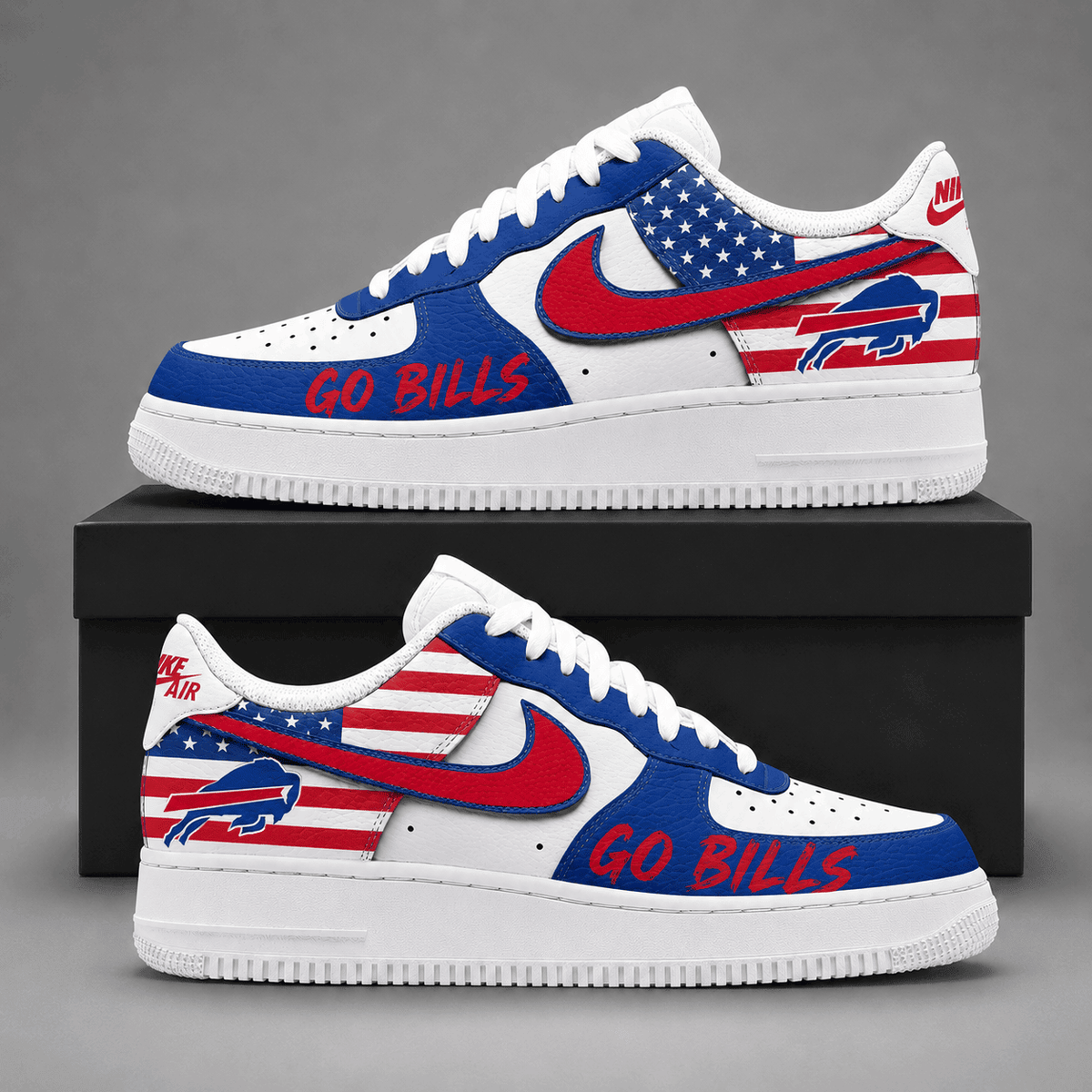 Buffalo Bills | Premium American Football Team Limited Low Top Shoes Ndn503