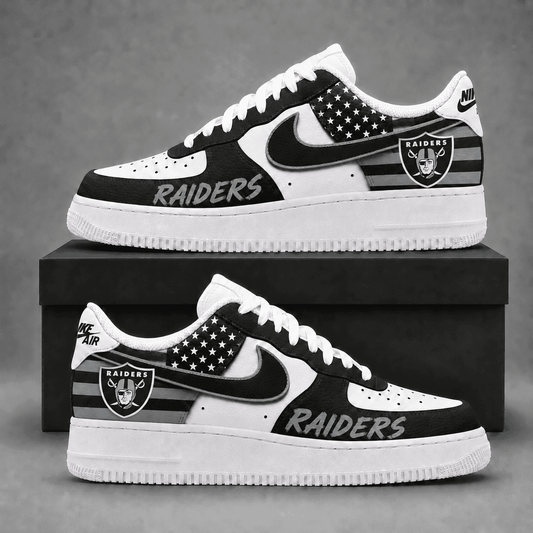 Las Vegas Raiders | Premium American Football Team Limited Low Top Shoes Ndn530