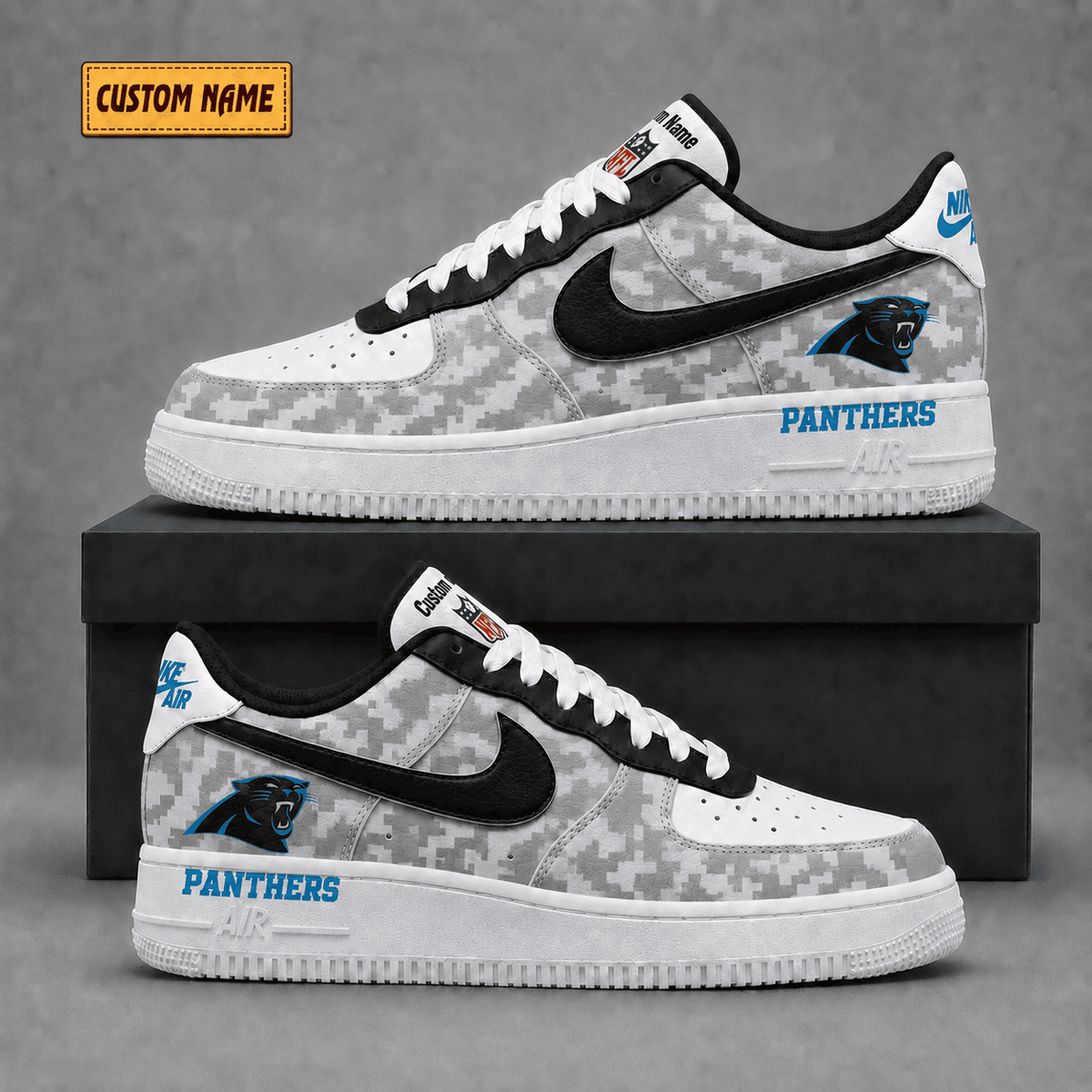 Carolina Panthers | Premium Fear The Team Low Top Sneakers - Va36250