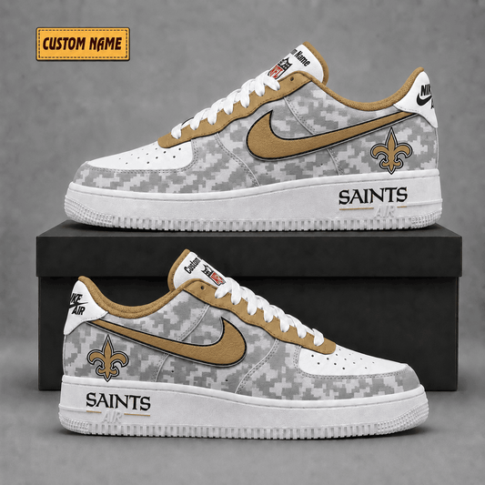 New Orleans Saints | Premium Fear The Team Low Top Sneakers - Va36249