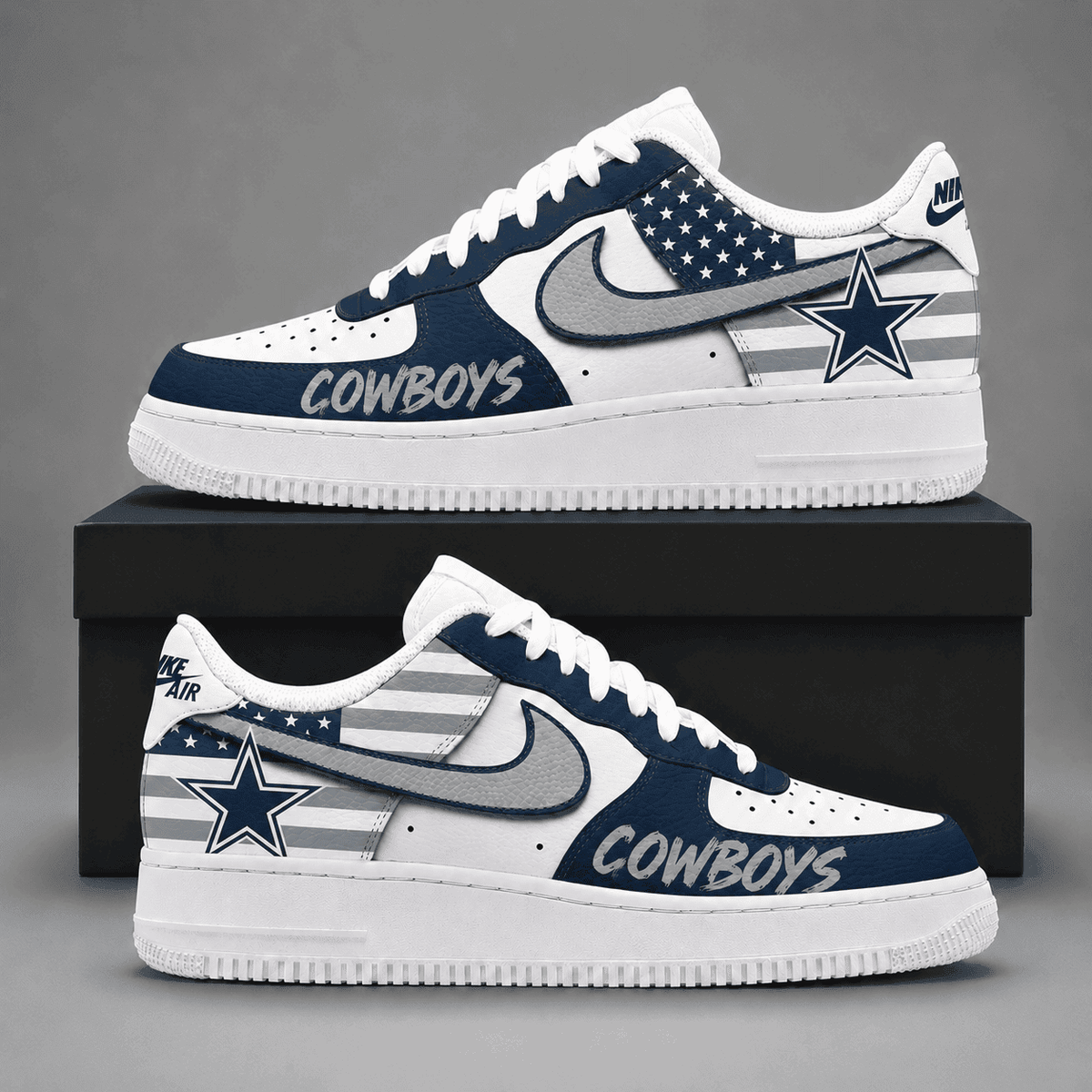 Dallas Cowboys | Premium American Football Team Limited Low Top Shoes Ndn526