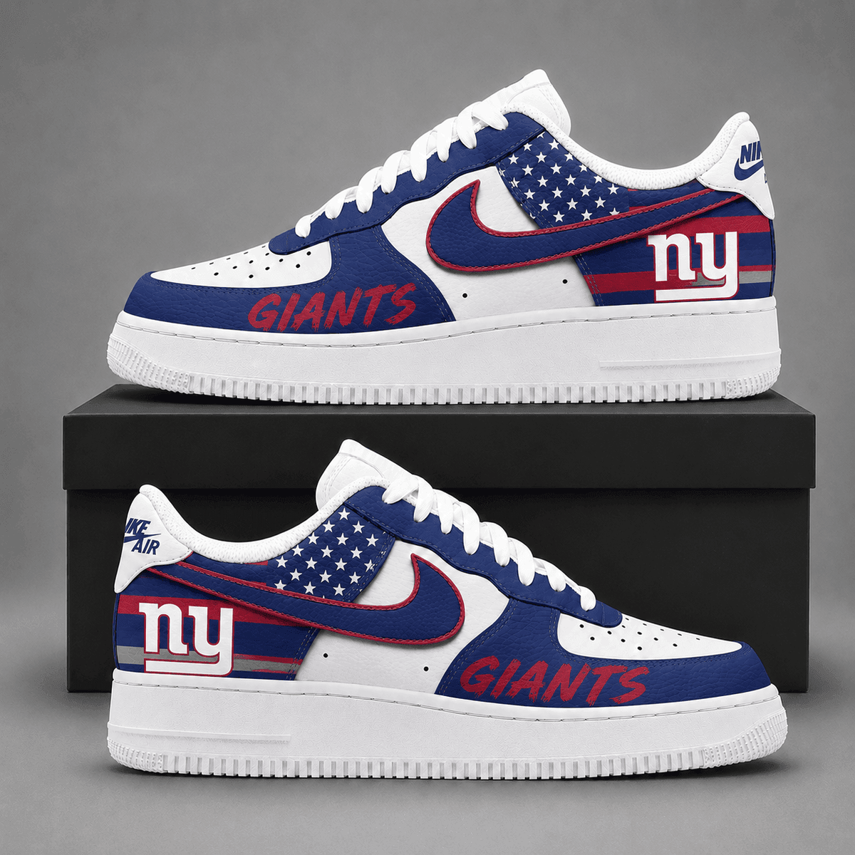 New York Giants | Premium American Football Team Limited Low Top Shoes Ndn528