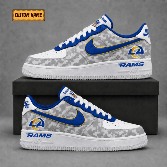 Los Angeles Rams | Premium Fear The Team Low Top Sneakers - Va36243