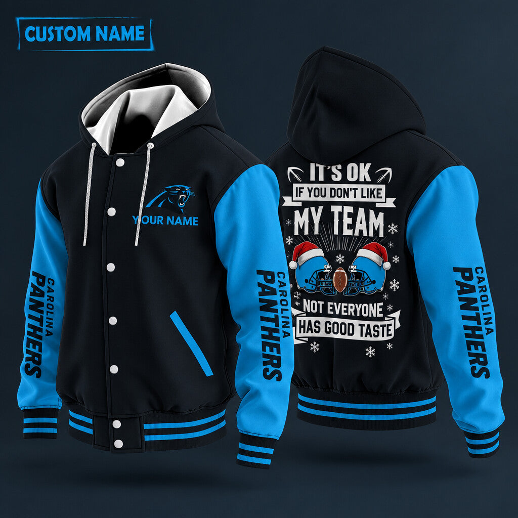 Carolina Panthers It's Ok If You Don't Like My Team Christmas Hooded L