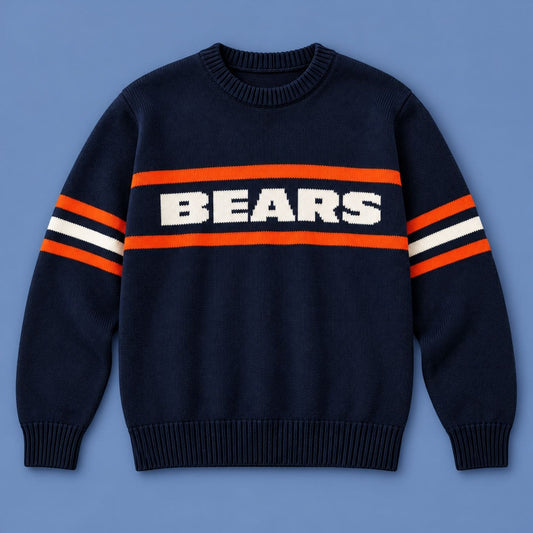 Coach Mike Ditka Chicago Bears Ugly Sweater Mike Ditka Apparel Tribute Gifts For Football Lovers