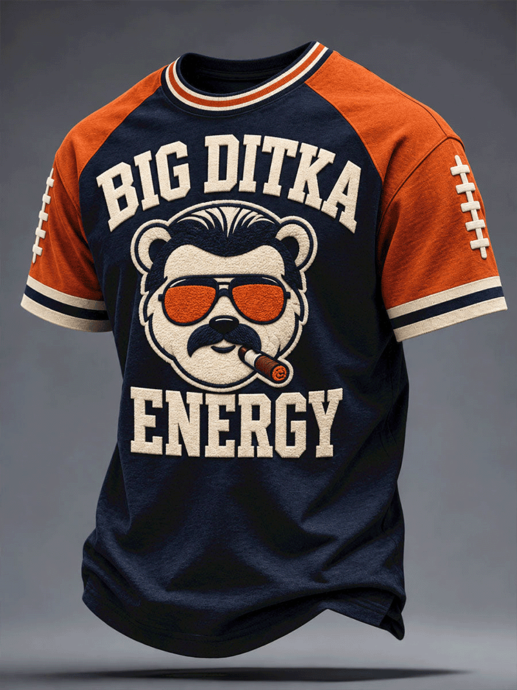 Chicago Bears Merch Big Ditka 89 Energy T-shirt Best Gift Ideas For Fans