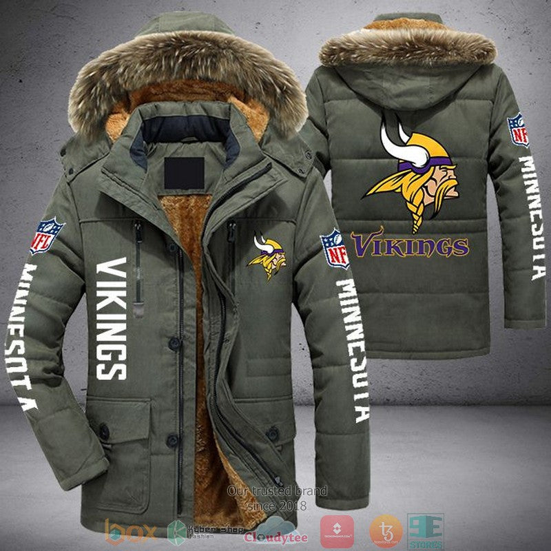 Minnesota Vikings 3d | Parka Jacket - Limited Edition