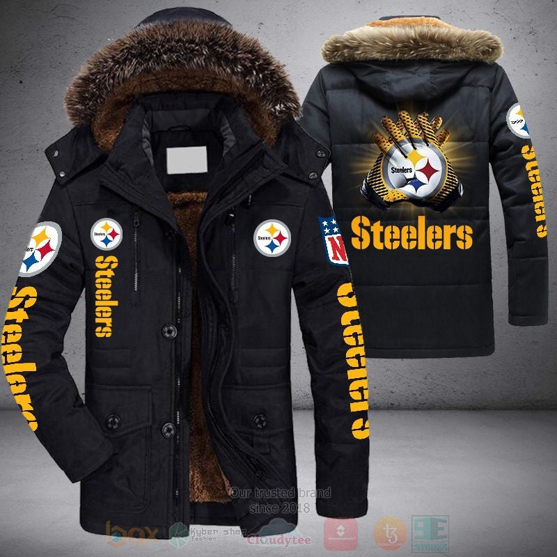 Pittsburgh Steelers Gloves | Parka Jacket - Limited Edition