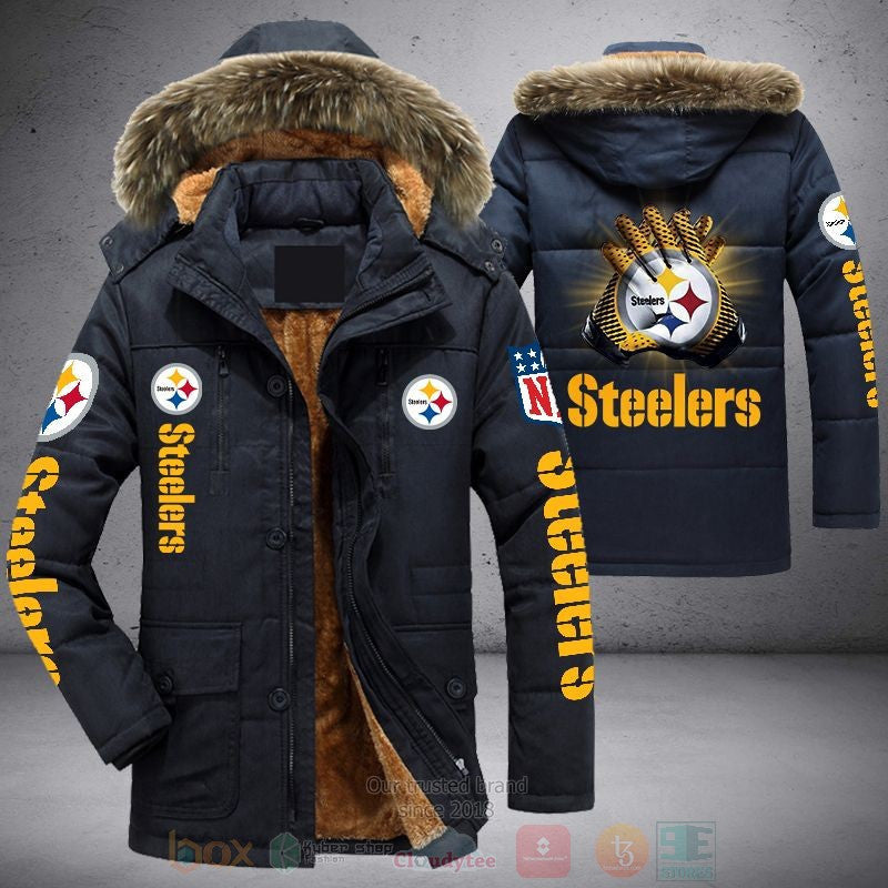 Pittsburgh Steelers Gloves | Parka Jacket - Limited Edition
