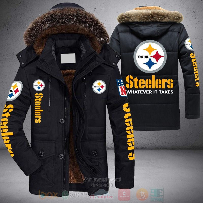 Pittsburgh Steelers Whatever It Takes | Parka Jacket - Limited Edition