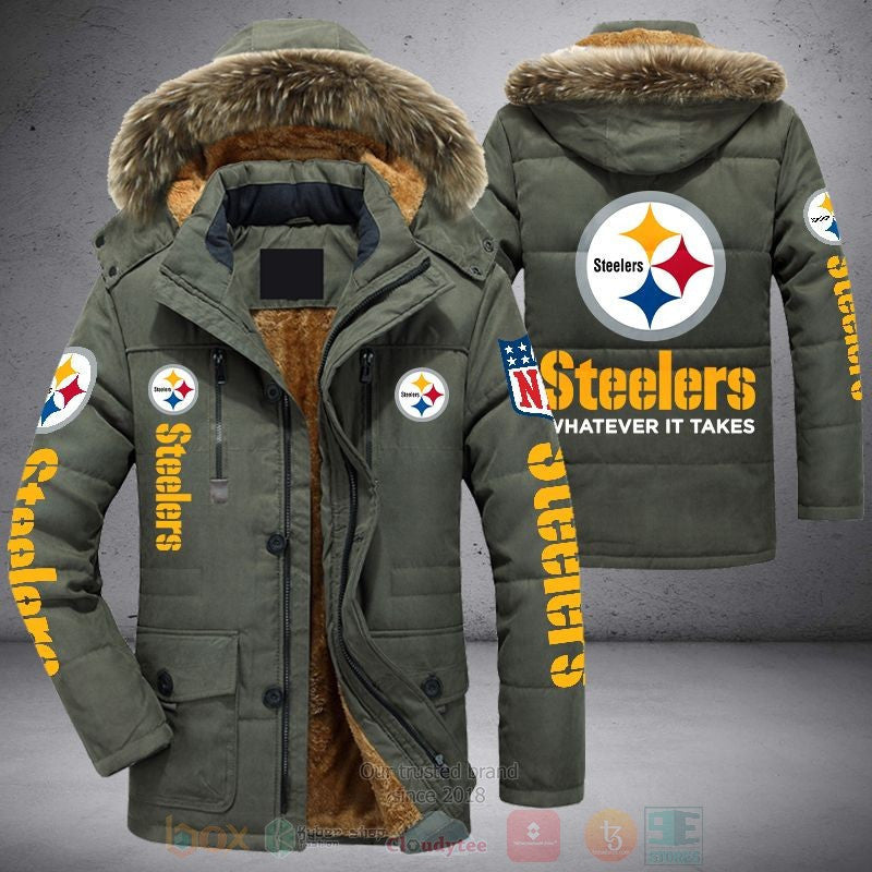 Pittsburgh Steelers Whatever It Takes | Parka Jacket - Limited Edition