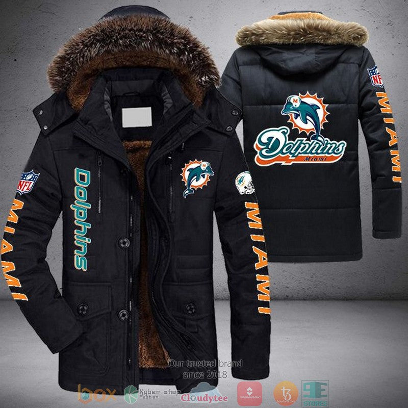 Miami Dolphins 3d | Parka Jacket - Limited Edition