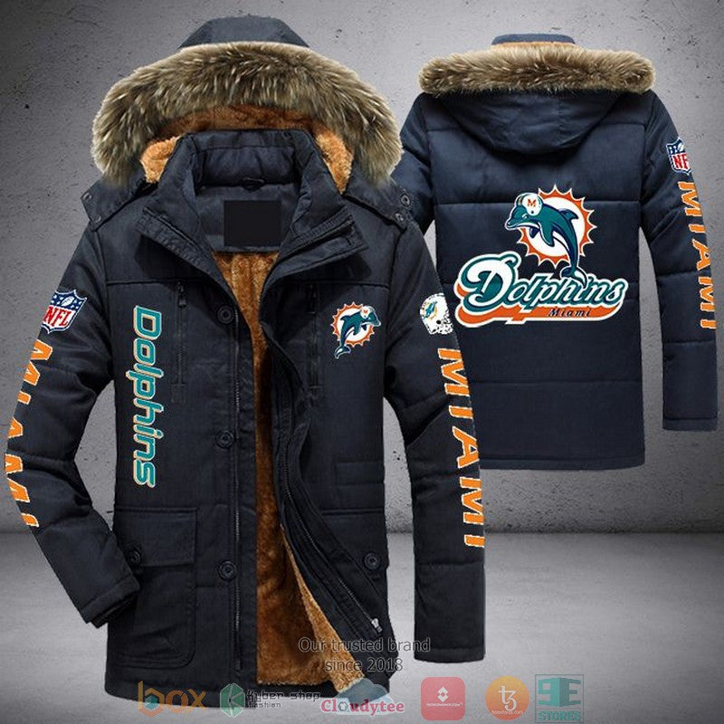 Miami Dolphins 3d | Parka Jacket - Limited Edition