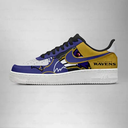 Baltimore Ravens Low Top Shoes – Fan Edition | Er75