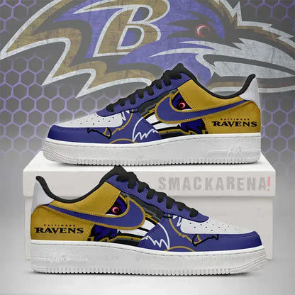 Baltimore Ravens Low Top Shoes – Fan Edition | Er75