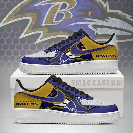Baltimore Ravens Low Top Shoes – Fan Edition | Er75