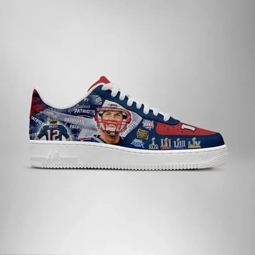 Brady New England Patriots Low Top Shoes – Fan Edition | Va55