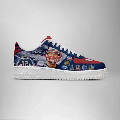 Brady New England Patriots Low Top Shoes – Fan Edition | Va55