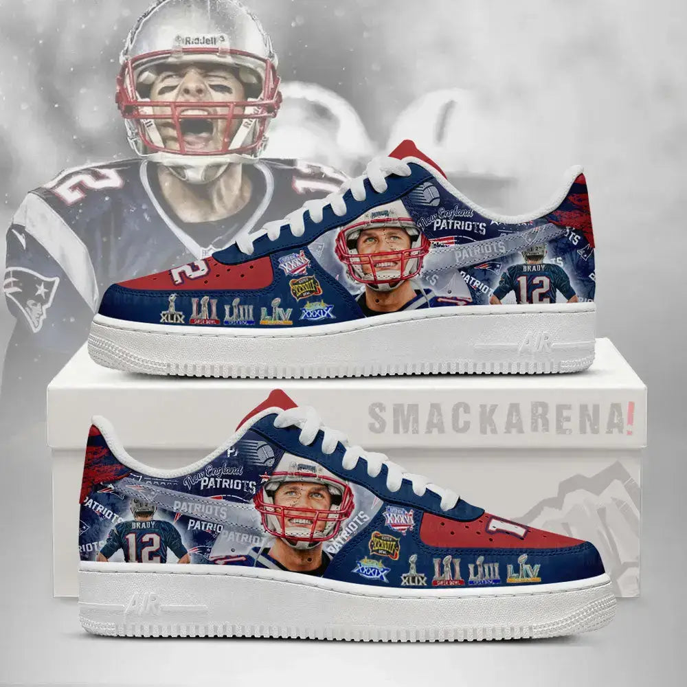 Brady New England Patriots Low Top Shoes – Fan Edition | Va55