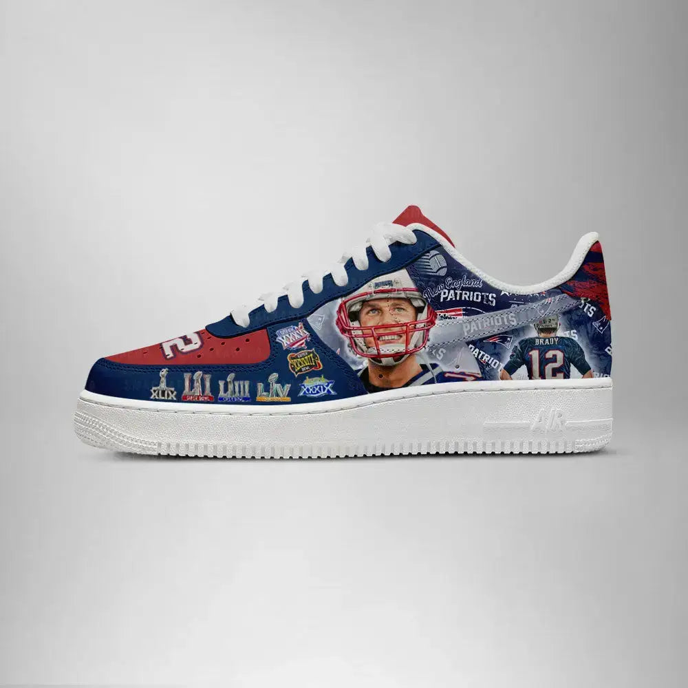 Brady New England Patriots Low Top Shoes – Fan Edition | Va55