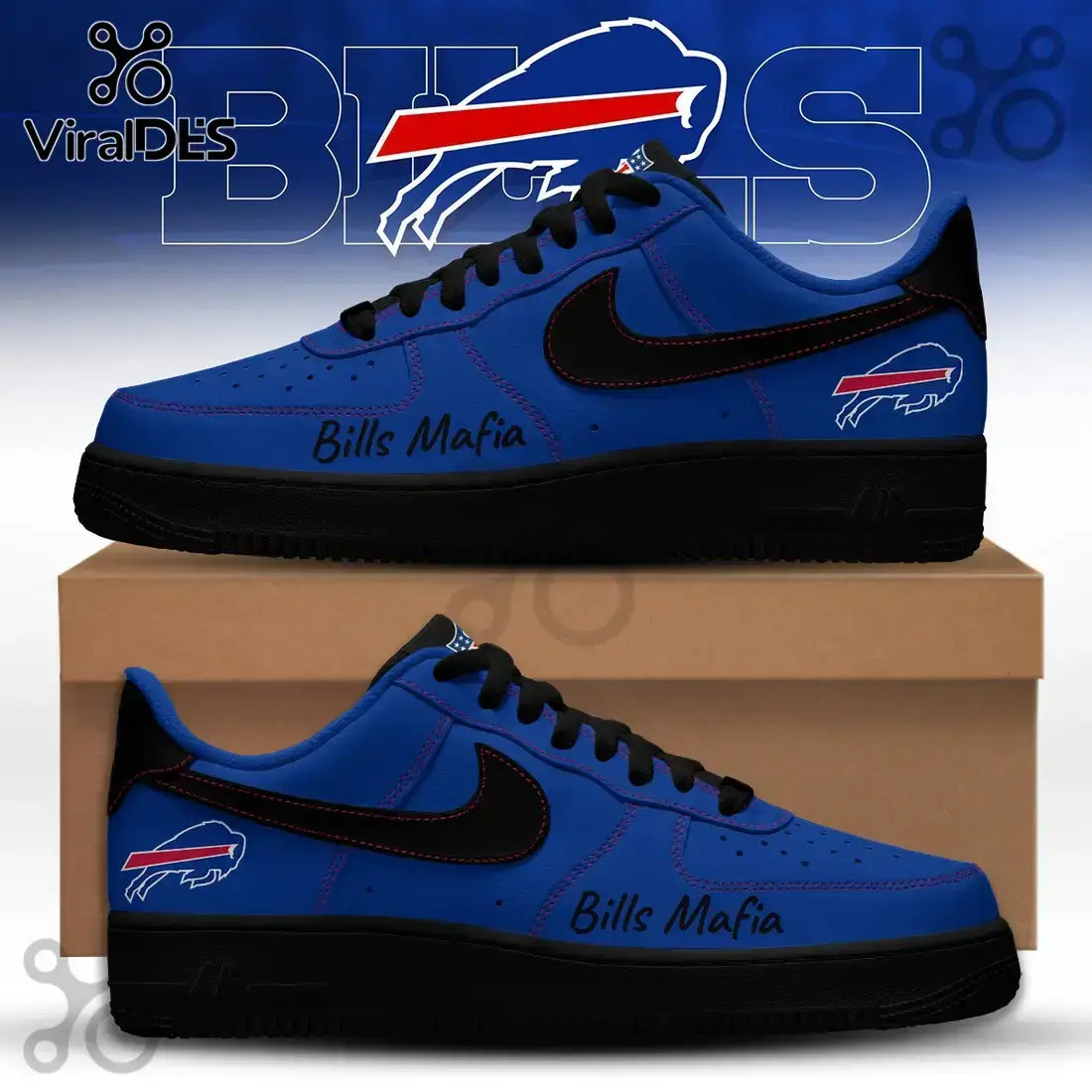 Buffalo Bills Super Bowl 2026 Low Top Shoes