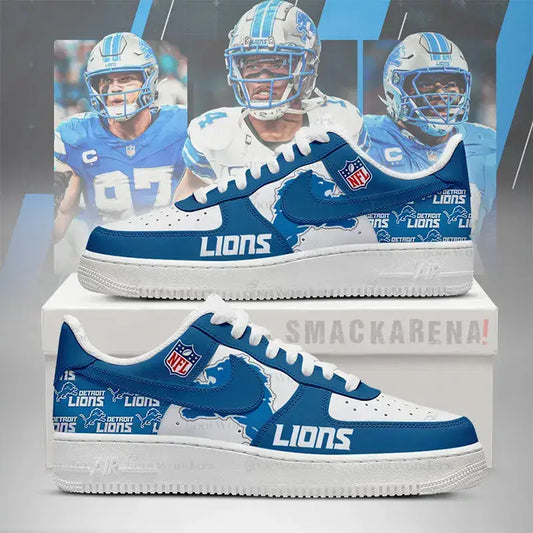 Detroit Lions Low Top Shoes – Fan Edition | Np88