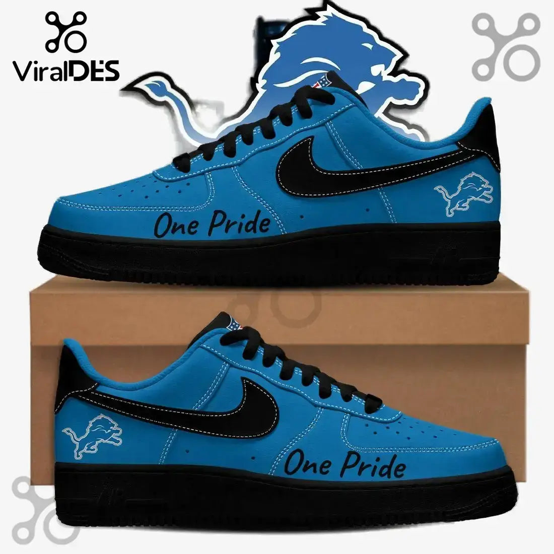 Detroit Lions Super Bowl 2026 Low Top Shoes