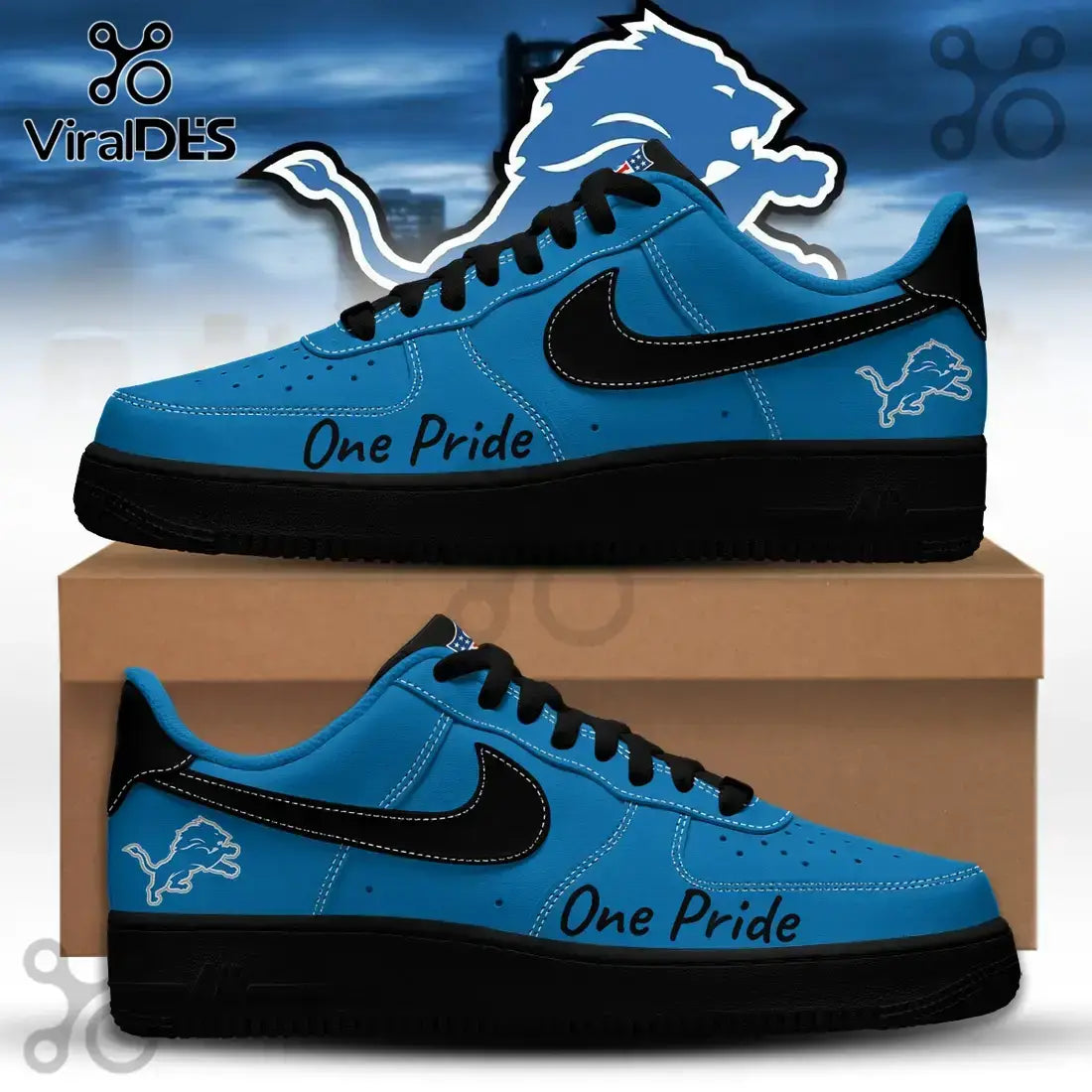 Detroit Lions Super Bowl 2026 Low Top Shoes
