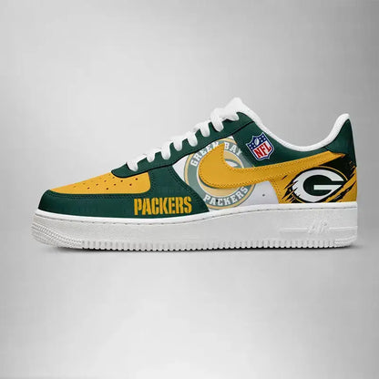 Green Bay Packers Low Top Shoes – Fan Edition | Wx63