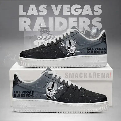 Las Vegas Raiders Low Top Shoes – Fan Edition | Jy48