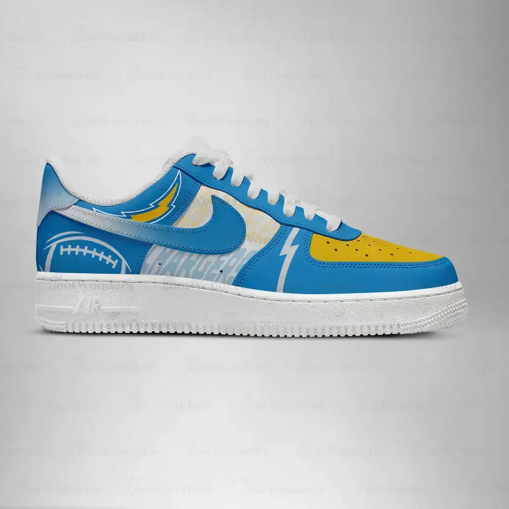 Los Angeles Chargers Low Top Shoes – Fan Edition | Am49