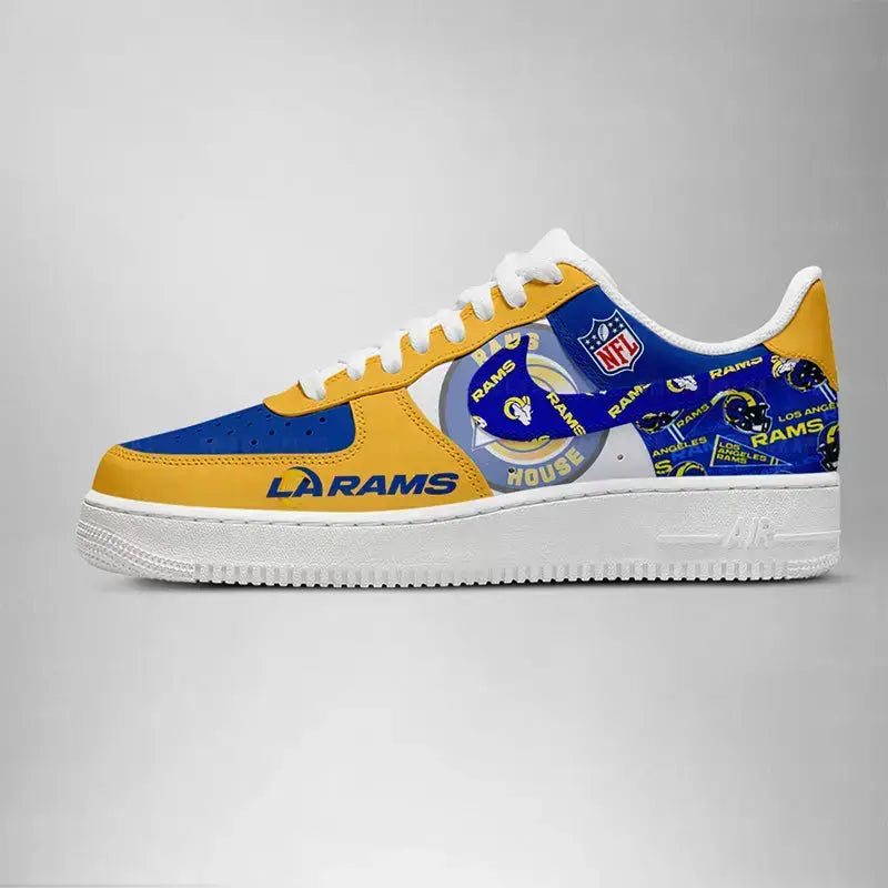 Los Angeles Rams Low Top Shoes – Fan Edition | Ky84