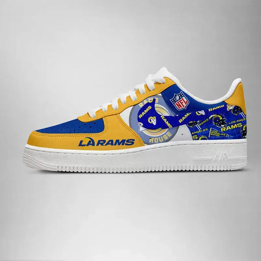 Los Angeles Rams Low Top Shoes – Fan Edition | Ky84