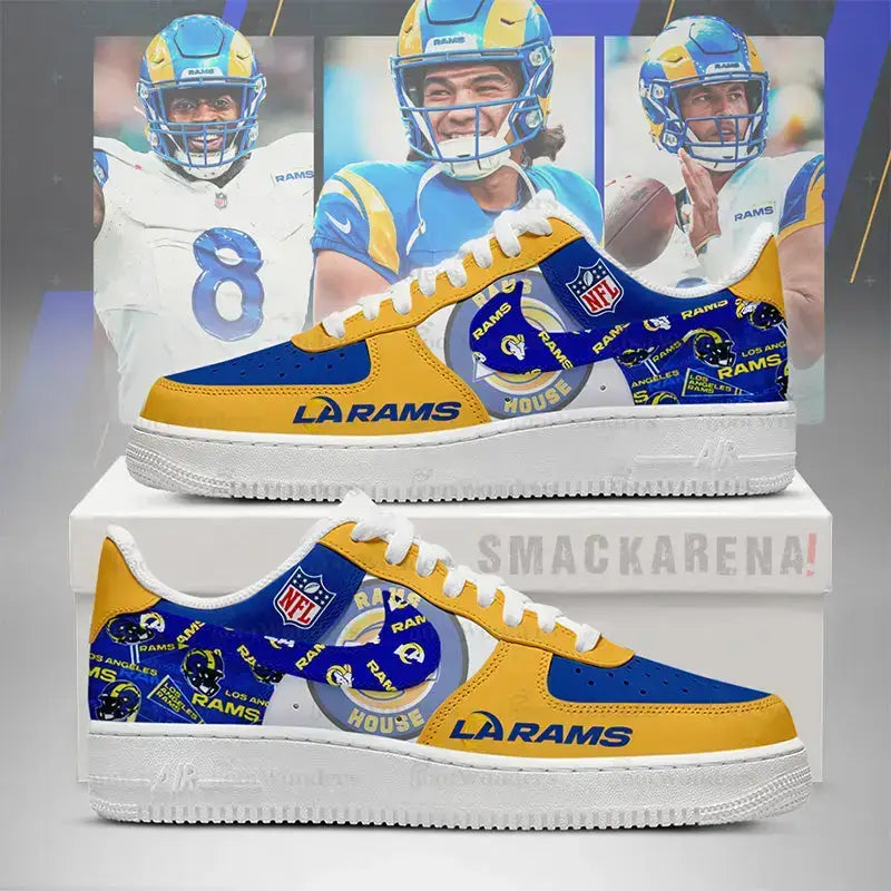 Los Angeles Rams Low Top Shoes – Fan Edition | Ky84
