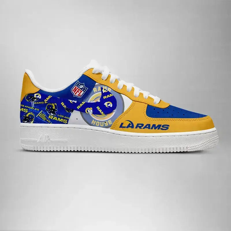 Los Angeles Rams Low Top Shoes – Fan Edition | Ky84