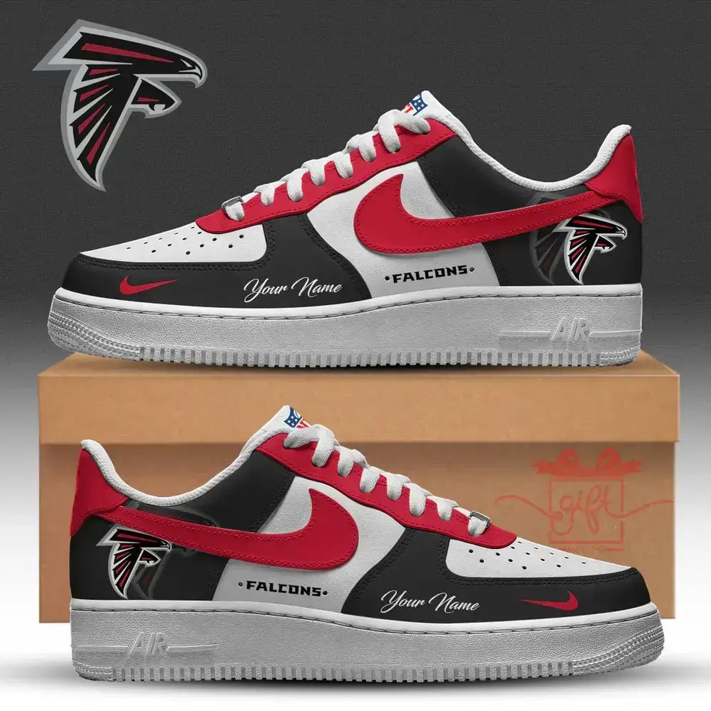 Custom Atlanta Falcons New 2026 Version Low Top Shoes Fashions Shoes