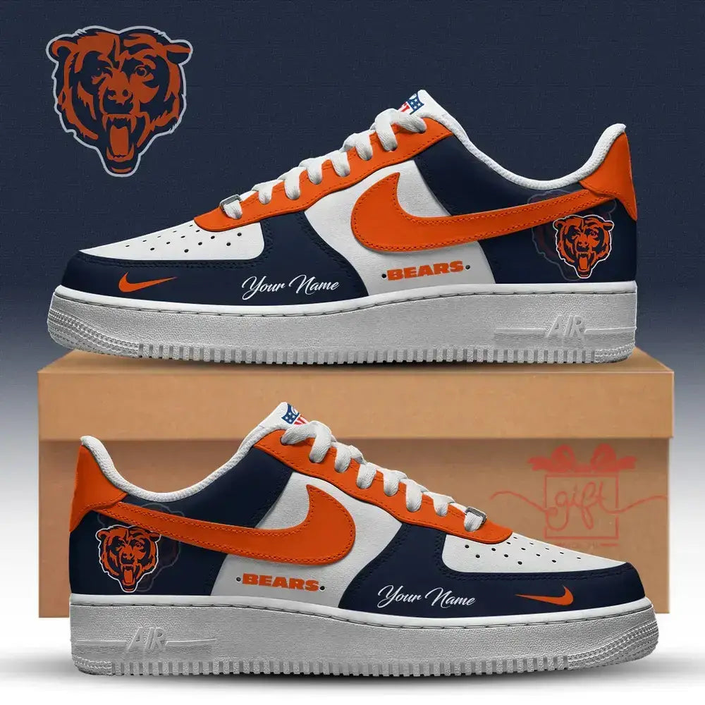 Custom Chicago Bears New 2026 Version Low Top Shoes Fashions Shoes