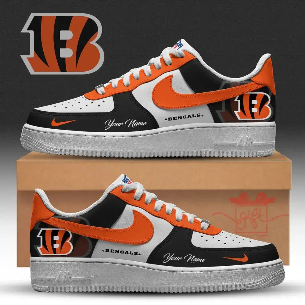 Custom Cincinnati Bengals New 2026 Version Low Top Shoes Fashions Shoes
