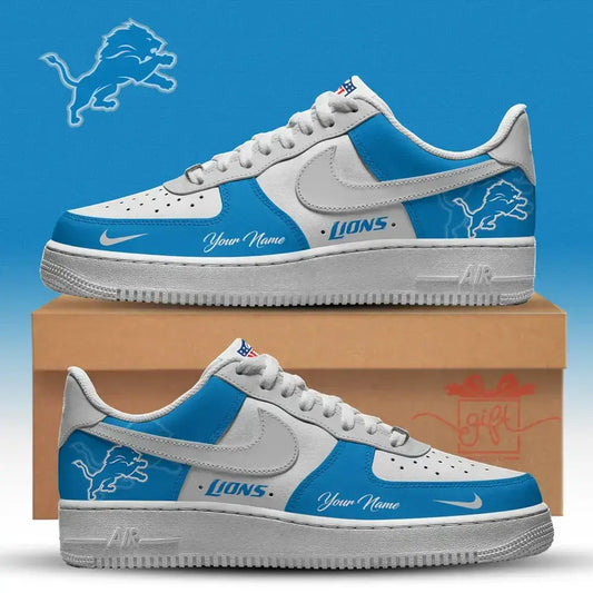 Custom Detroit Lions New 2026 Version Low Top Shoes Fashions Shoes