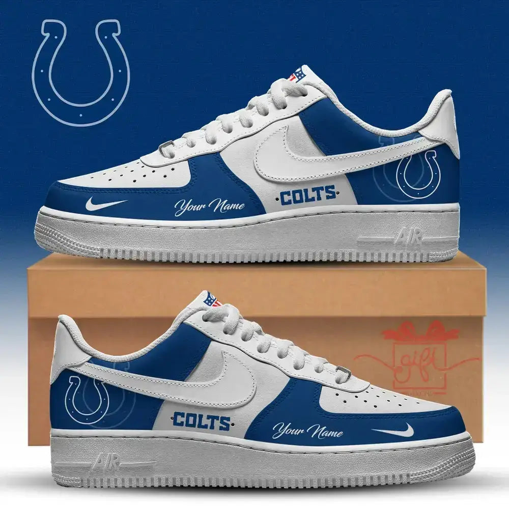 Custom Indianapolis Colts New 2026 Version Low Top Shoes Fashions Shoes