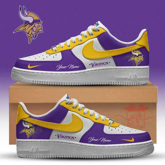 Custom Minnesota Vikings New 2026 Version Low Top Shoes Fashions Shoes
