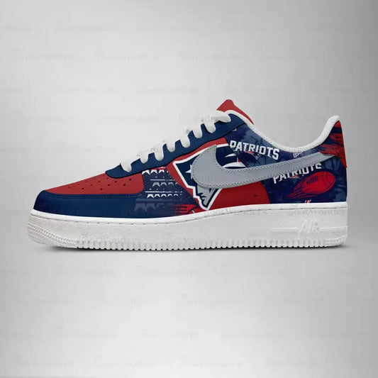 New England Patriots Low Top Shoes – Fan Edition | Ap86