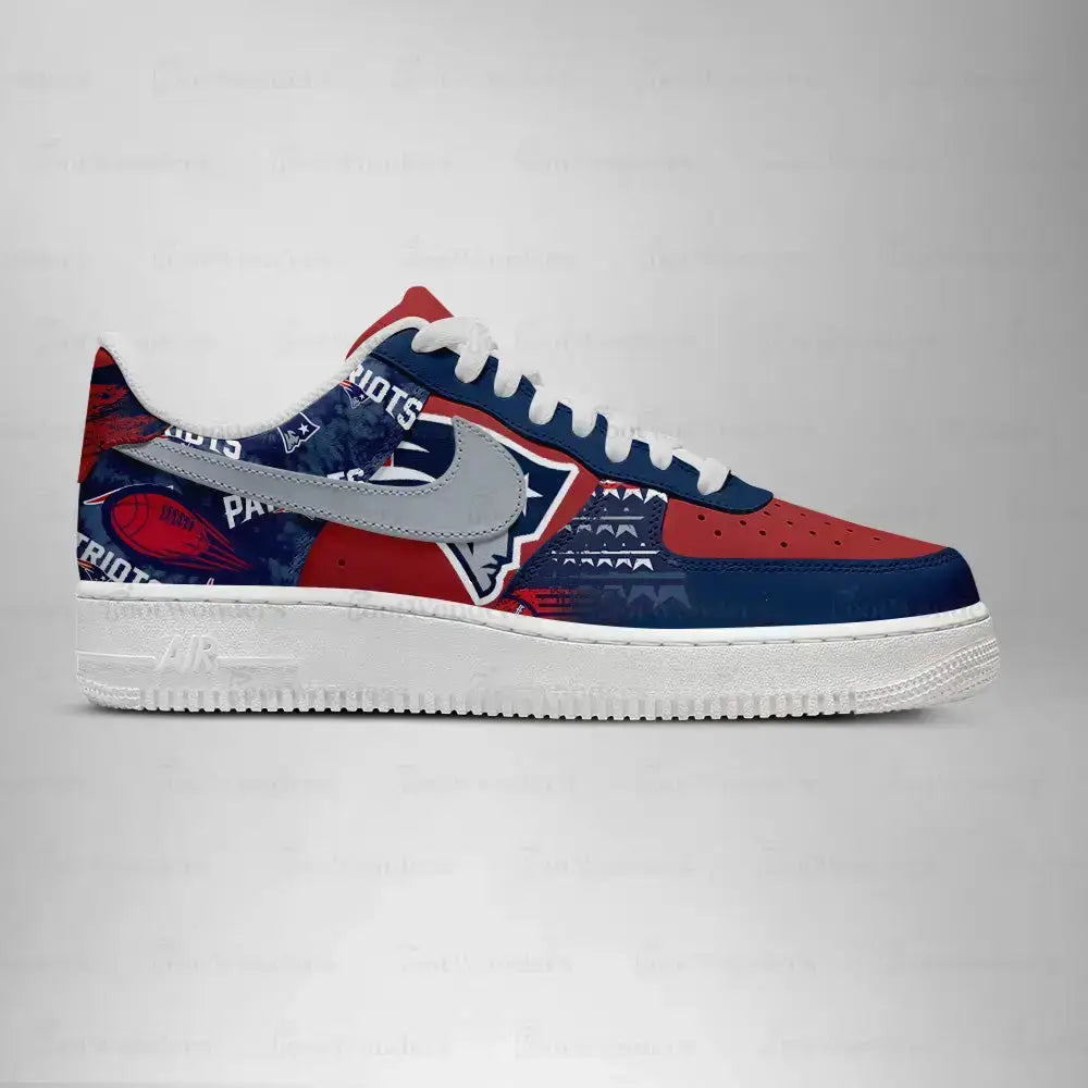 New England Patriots Low Top Shoes – Fan Edition | Ap86