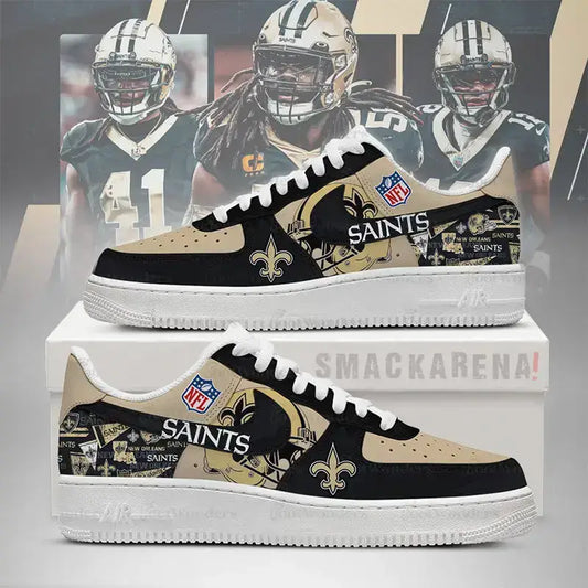 New Orleans Saints Low Top Shoes – Fan Edition | Bb90