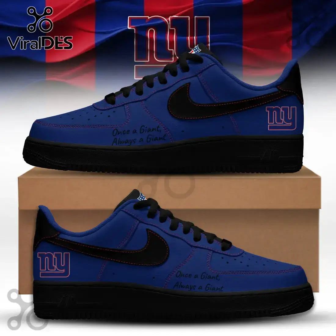 New York Giants Super Bowl 2026 Low Top Shoes